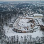 Stadiono statybos Ąžuolyne
