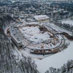 Stadiono statybos Ąžuolyne