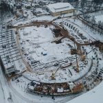 Stadiono statybos Ąžuolyne
