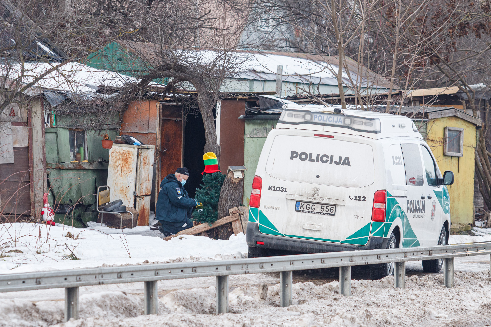 Policija aiškinasi mirties aplinkybes Panerių gatvėje