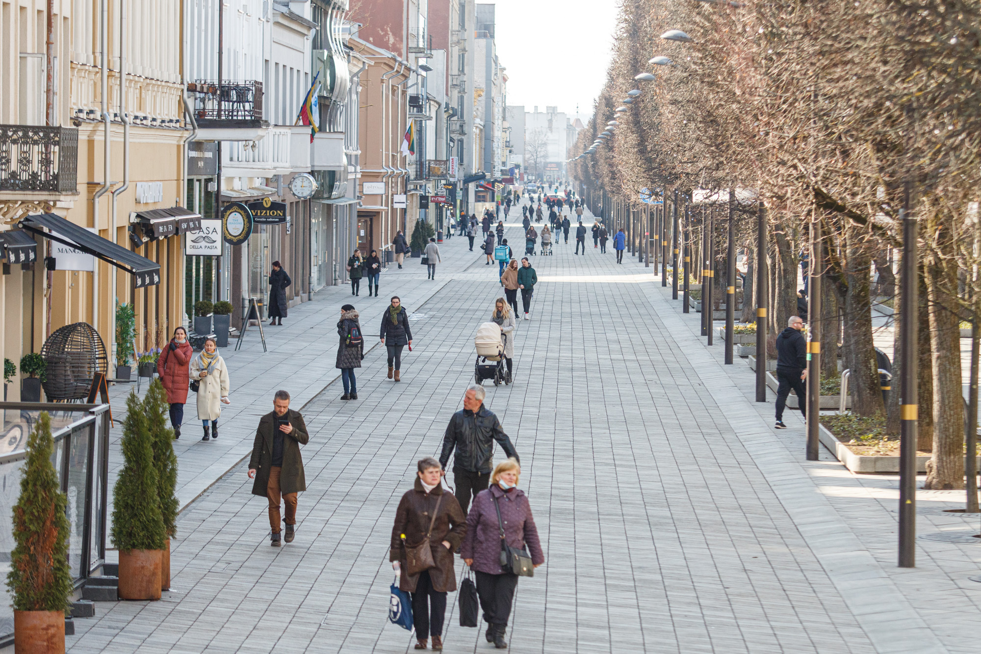 Pavasaris kauniečių veiduose