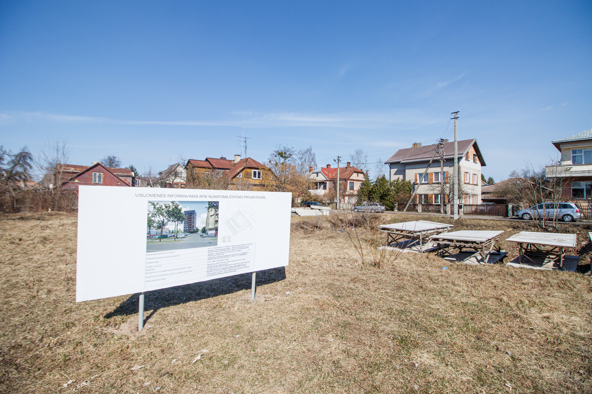 Planuojamas statyti daugiabutis Žaliakalnyje