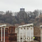 Statybos Nemuno saloje