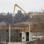 Statybos Nemuno saloje