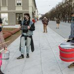 Protesto akcija prie savivaldybės