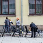 Lauko kavinės ruošiamos atidarymui