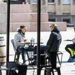 Lauko kavinės Laisvės alėjoje ir Senamiestyje per karantiną
