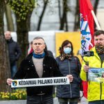 Protestas prieš mokinių testavimą