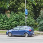 Mokamas stovėjimas Jonavos gatvėje