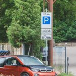 Mokamas stovėjimas Jonavos gatvėje
