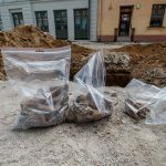 Archeologiniai kasinėjimai Vilniaus gatvėje
