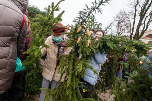Eglišakių dalybos rotušės aikštėje