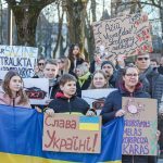 Protestas prieš Matijošaičių verslą Rusijoje