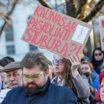 Protestas prieš Matijošaičių verslą Rusijoje