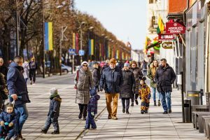 Kovo 11-osios minėjimas karo sodelyje