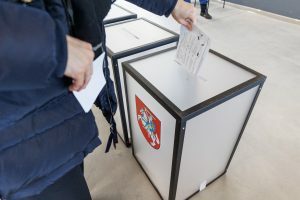 Išankstiniame balsavime balsavo V. Matijošaitis
