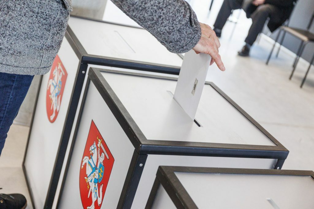 Išankstiniame balsavime balsavo V. Matijošaitis