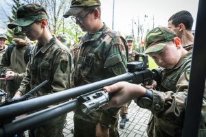 Pilietinio atsparumo diena licėjuje Generolo Povilo Plechavičiaus kadetų licėjuje / Ugdymo įstaigos nuotr.