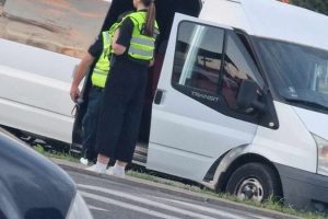 Sulaikymas Pramonės pr. / Skaitytojo nuotr.