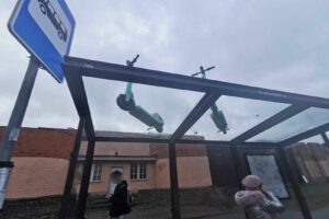 Paspirtukai S. Žukausko g. / Skaitytojos A. Gimbutytės nuotr.