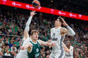 Kauno „Žalgiris“ – Paryžiaus „Paris Basketball“ / E. Ovčarenko / BNS nuotr.