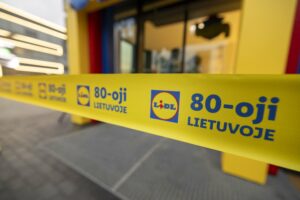 Kaune duris atvėrė jubiliejinė „Lidl“ parduotuvė / org. nuotr.
