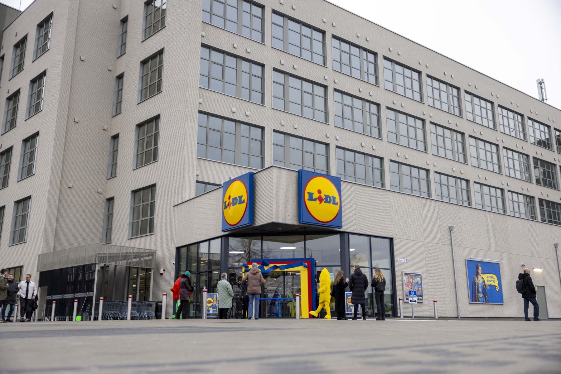 Nauja „Lidl“ parduotuvė Vilijampolėje / Organizatorių nuotr.