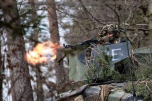 Tarptautinės pratybos „Allied Spirit 2025“ / Lietuvos kariuomenės nuotr.