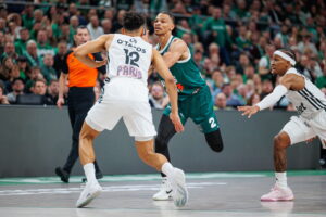 Kauno „Žalgiris“ – Paryžiaus „Paris Basketball“ / E. Ovčarenko / BNS nuotr.