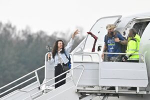 A. Mockus grįžo į Lietuvą / A. Kubaičio / Lrytas nuotr.