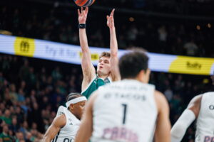 Kauno „Žalgiris“ – Paryžiaus „Paris Basketball“ / E. Ovčarenko / BNS nuotr.