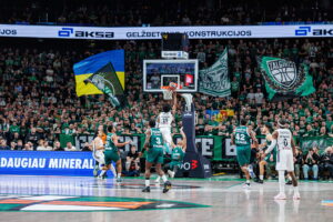 Kauno „Žalgiris“ – Paryžiaus „Paris Basketball“ / E. Ovčarenko / BNS nuotr.