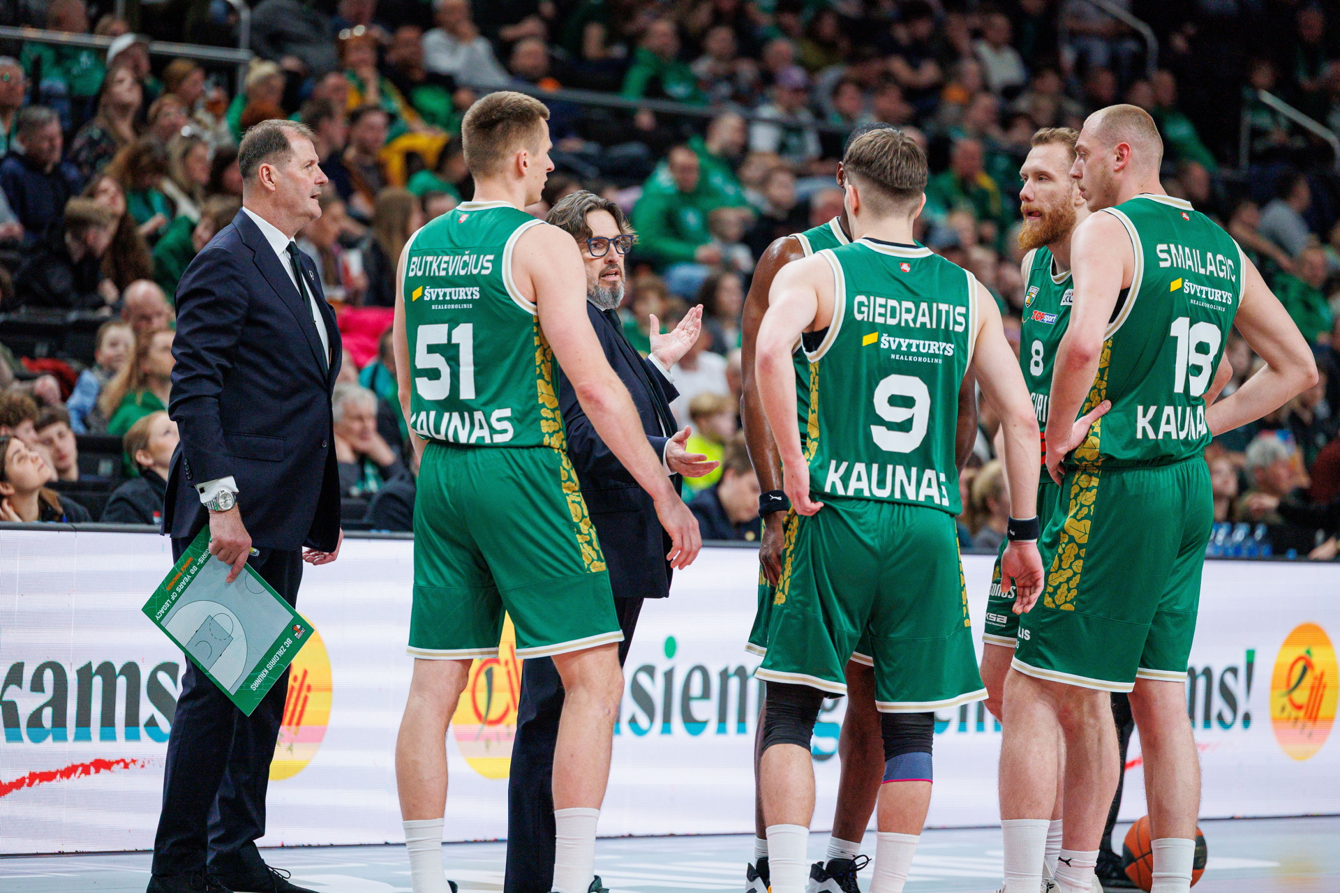 Kauno „Žalgiris“ – Panevėžio „Lietkabelis“ / E. Ovčarenko / BNS nuotr.