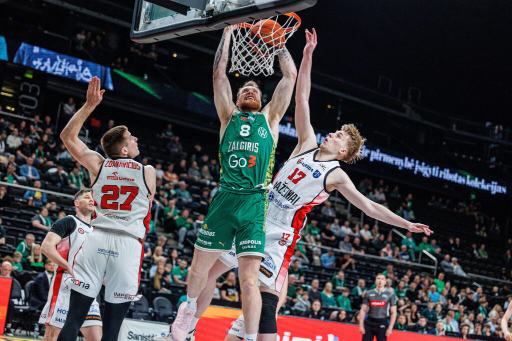 Kauno „Žalgiris“ – Mažeikių „M Basket“ / E. Ovčarenko / BNS nuotr.