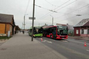 Gaisras Jurbarko gatvėje / Skaitytojų nuotr.