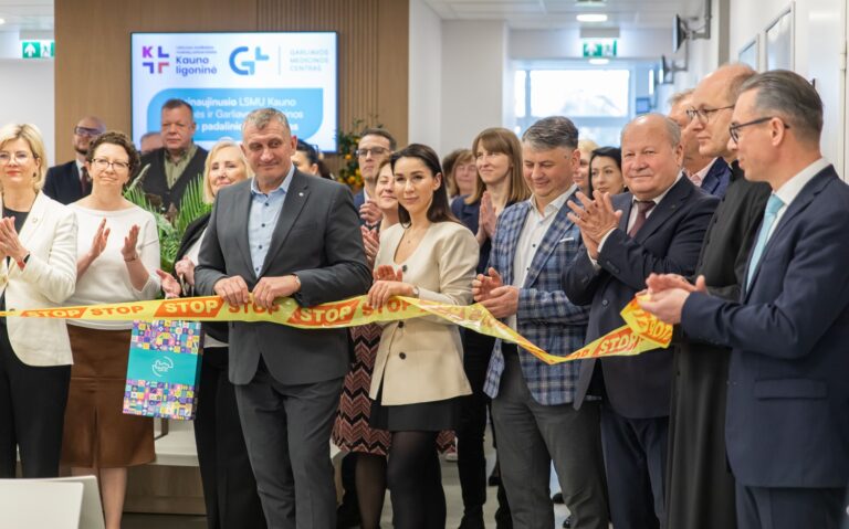 Atidarytas Garliavos medicinos centro ir Kauno ligoninės padalinys / LSMU Kauno ligoninės nuotr.