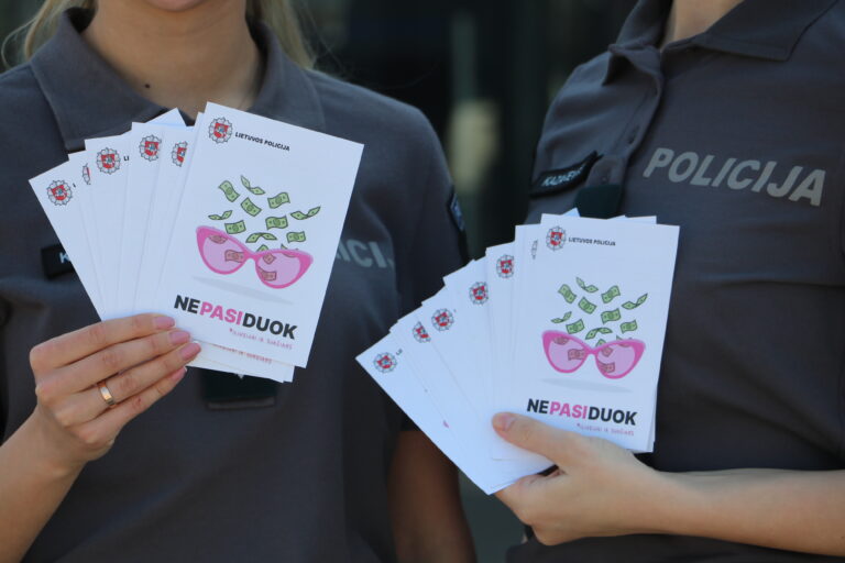 Kauno policijos akcija „Ne(pasi)Duok“ / Kauno AVPK nuotr.