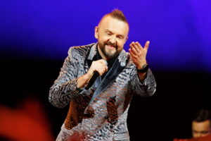 Vienai nakčiai sugrįžusių „Delfinų“ koncerto Kaune akimirkos / E. Ovčarenko / BNS nuotr.