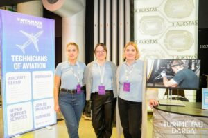 Mugė „Turime Tau darbą!“ / Organizatorių nuotr.