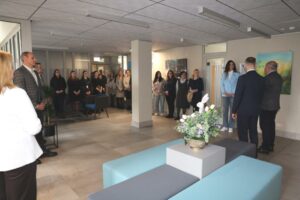 Kauno rajono savivaldybėje – R. Morari paveikslų paroda / KRS nuotr.