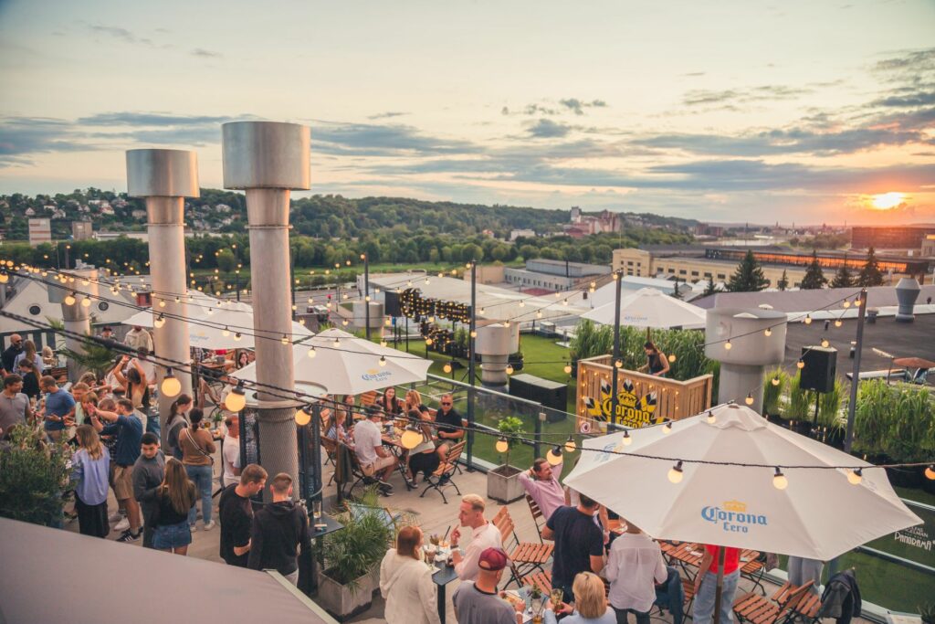 „Panorama Skybar“ erdvė / I. Gaižausko nuotr.