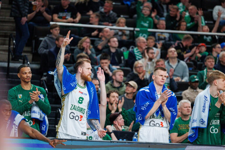 Kauno „Žalgiris“ – Vilniaus „Wolves“ / E. Ovčarenko / BNS nuotr.