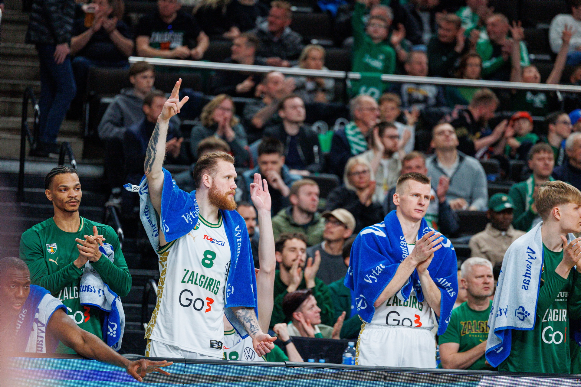 Kauno „Žalgiris“ – Vilniaus „Wolves“ / E. Ovčarenko / BNS nuotr.
