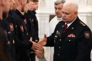 Šv. Florijono dienos minėjimas Kaune / KRS nuotr.