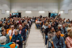 Naujoje teatro studijoje Čekiškėje – pirmasis spektaklis / M. Kievišo nuotr.