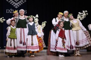 Tautinių šokių kolektyvo „Džiaukis“ renginys / KRS nuotr.