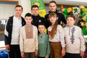 FK „Kauno Žalgiris“ ir „Mamų unija“ Kauno klinikose / žalgiris.lt nuotr.