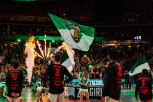 LKL rungtynėse Kaune susitiko Kauno „Žalgiris“ ir Vilniaus „Rytas“ / E. Ovčarenko/BNS nuotr.