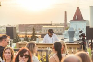 „Panorama Skybar“ erdvė / I. Gaižausko nuotr.