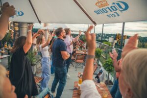 „Panorama Skybar“ erdvė / I. Gaižausko nuotr.